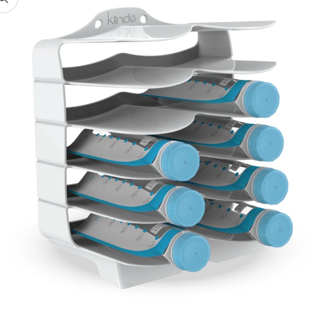 Breast Milk Storage Organizer freeze flat